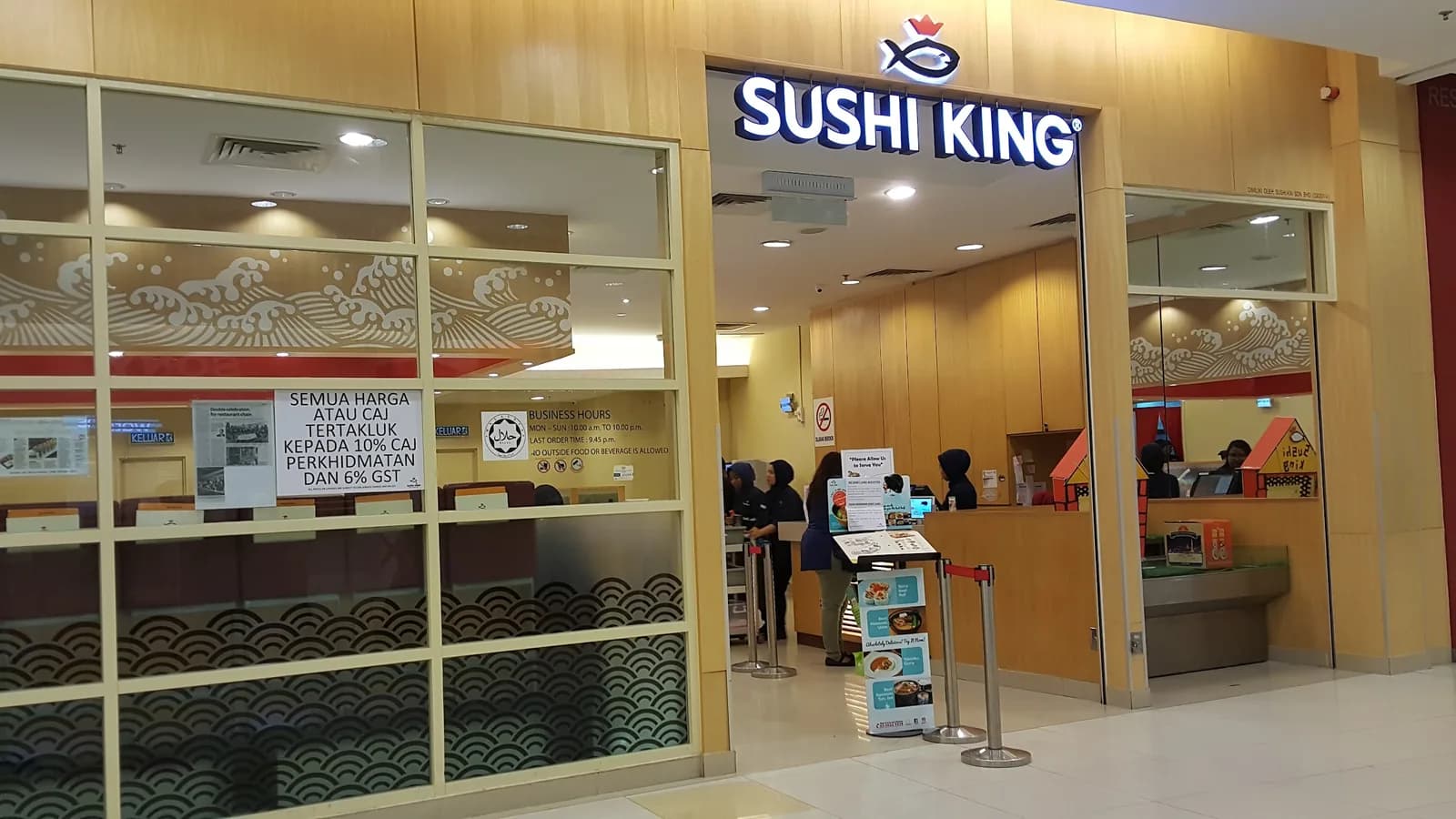 Sushi King East Coast Mall