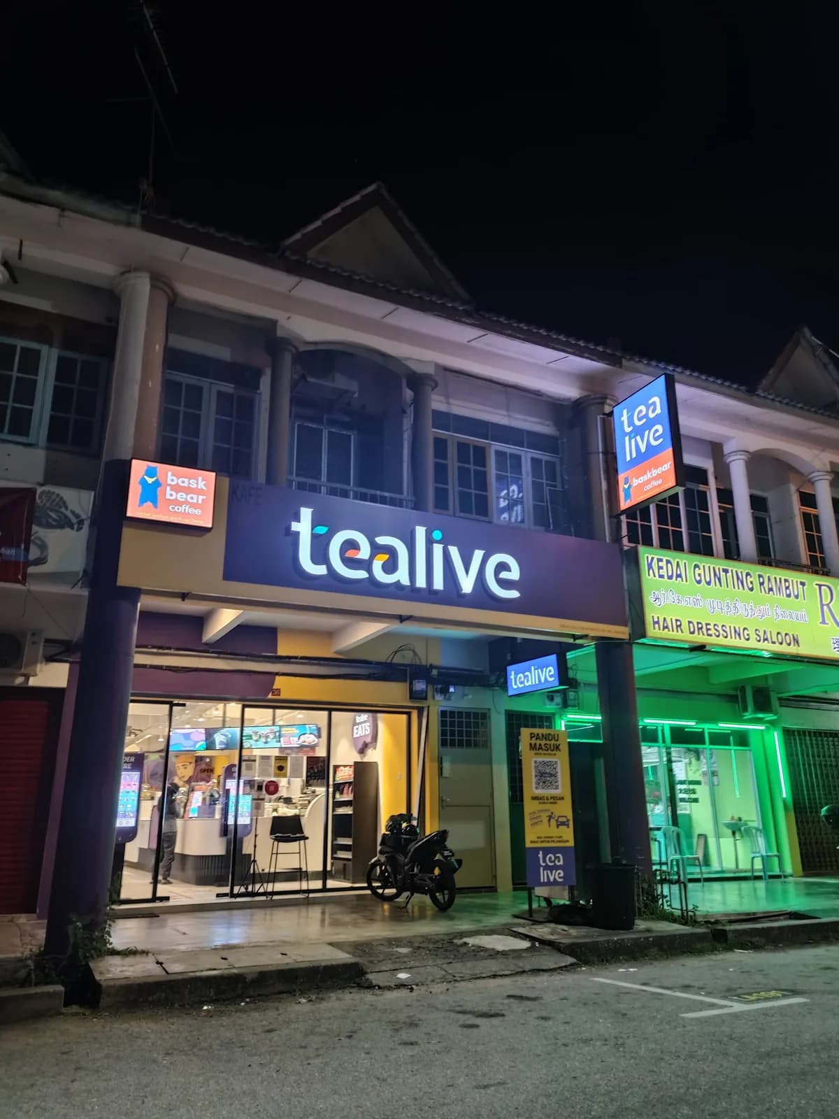 Tealive & Bask Bear Langkap, Perak