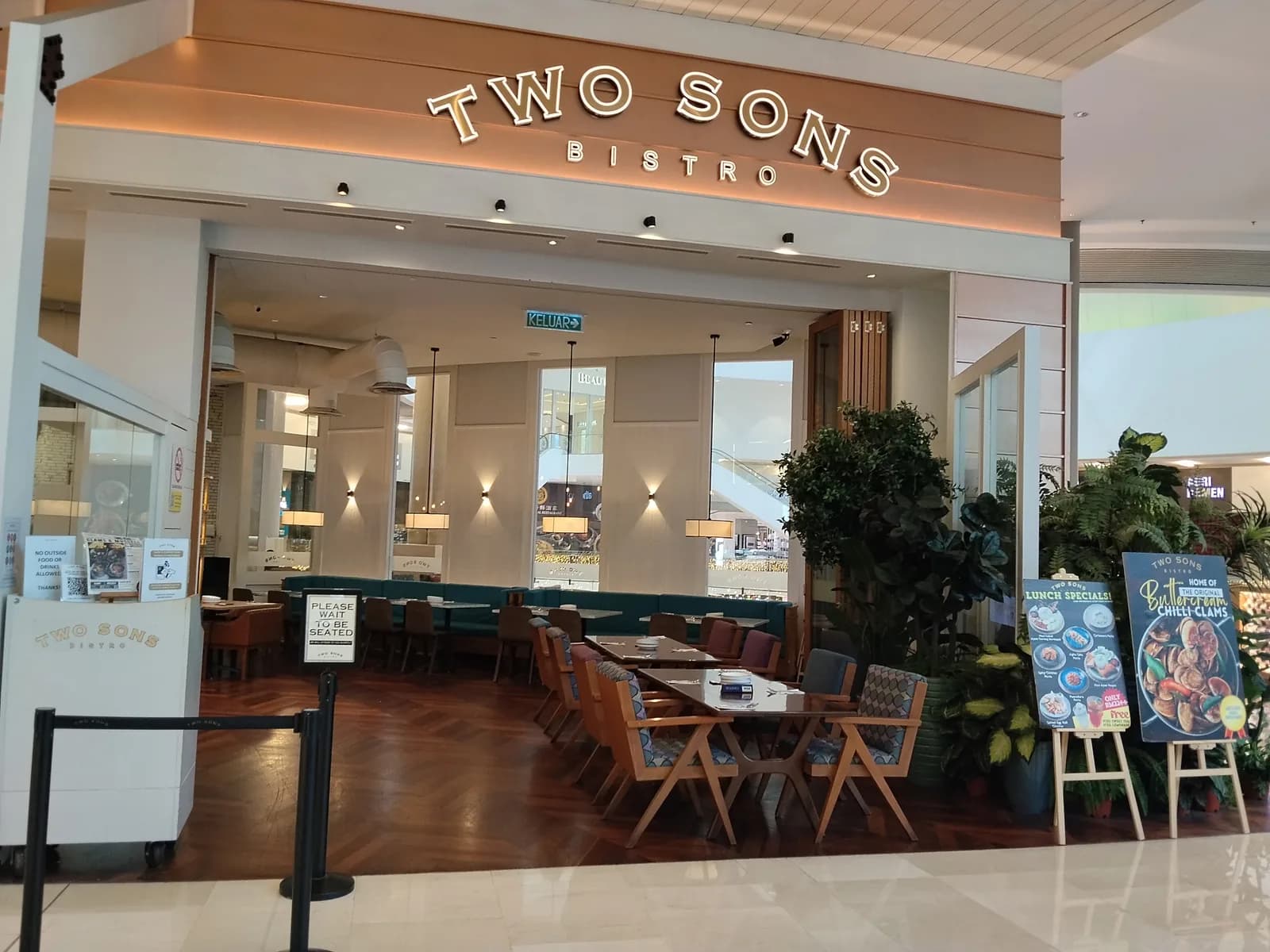 Two Sons Bistro @ Pavilion Kuala Lumpur