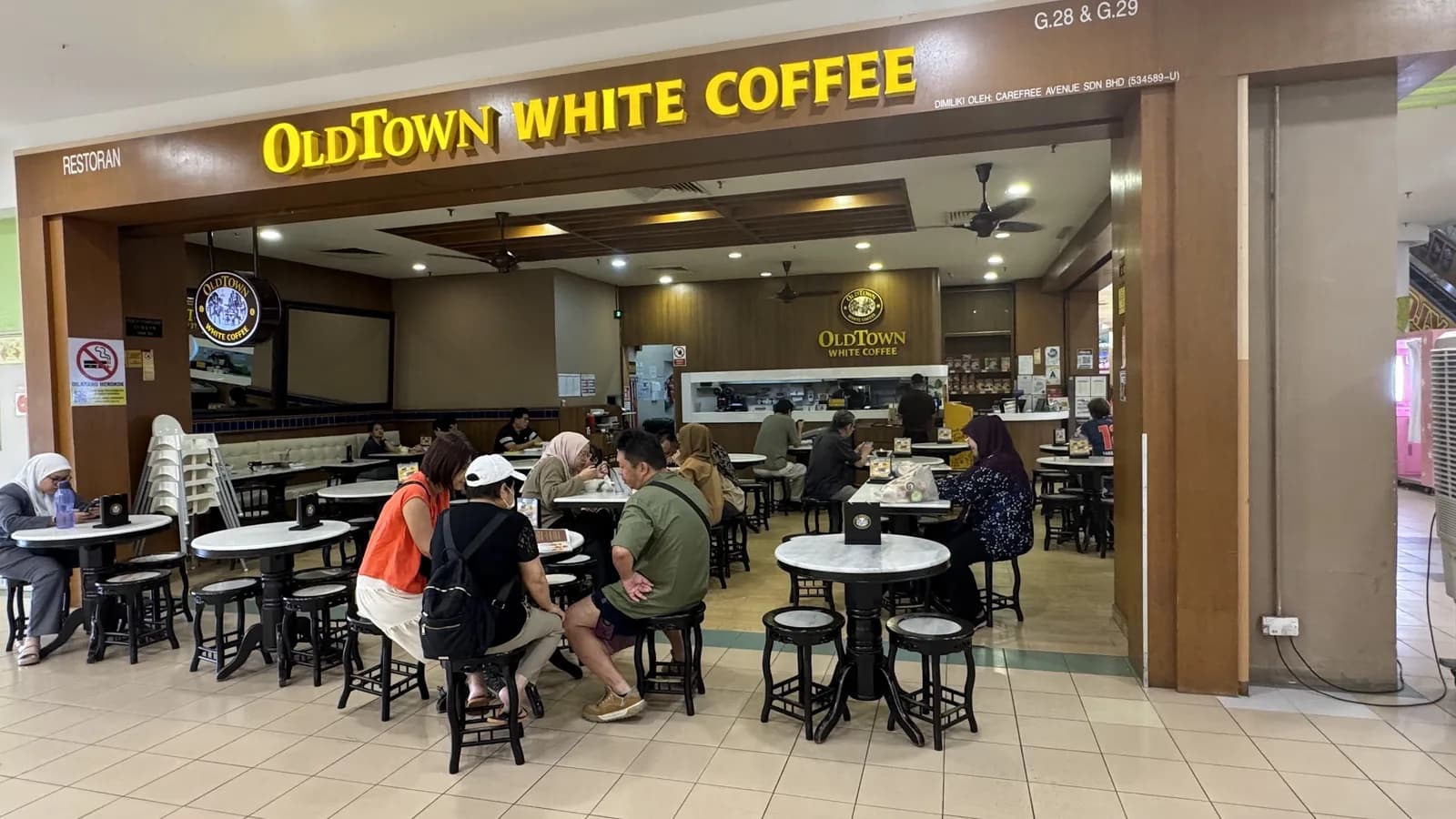 OldTown White Coffee • ÆON Bukit Raja