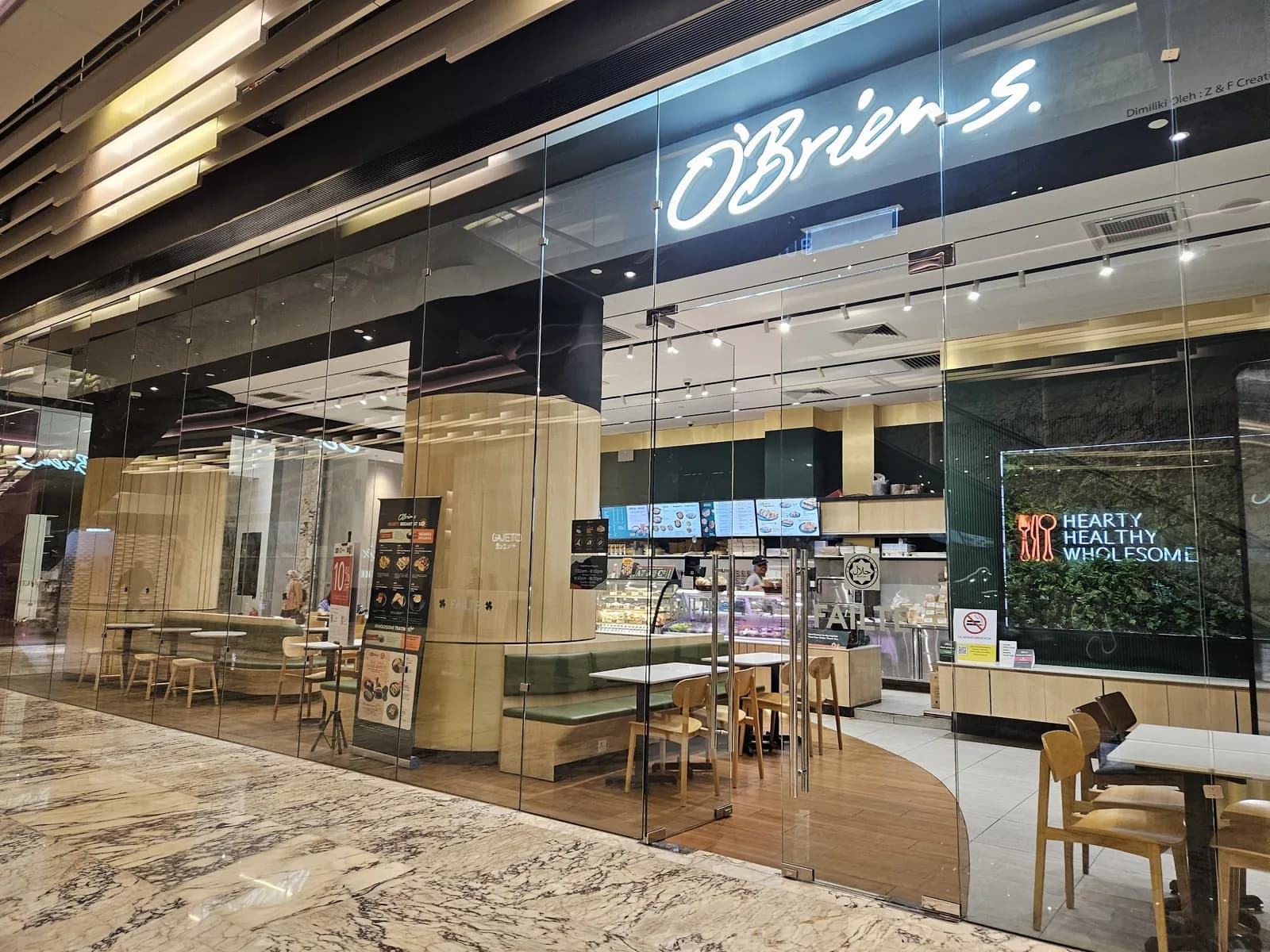 O'Briens Irish Sandwich Cafe @ The Exchange 106