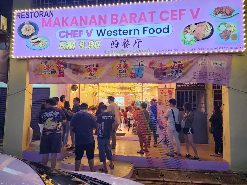 Chef V Western Food - Menjalara Kepong
