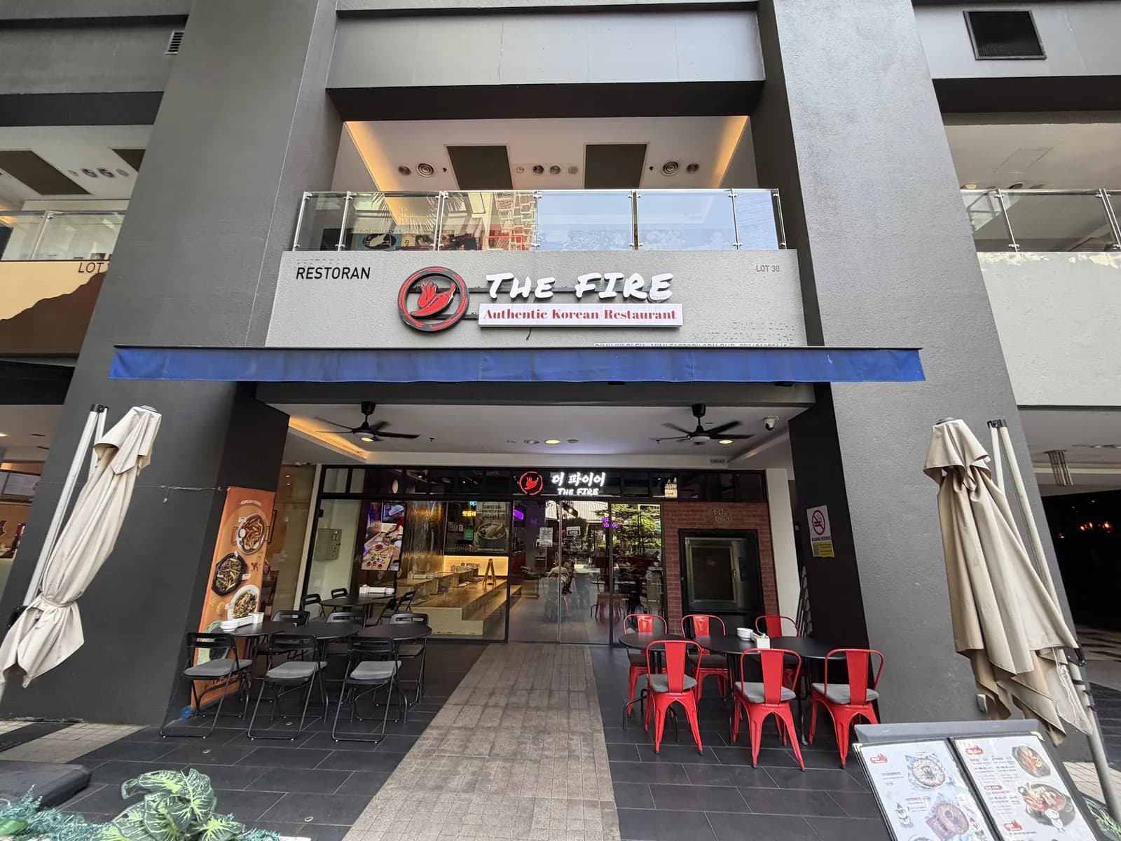 The Fire Korean Restaurant • Publika Shopping Gallery
