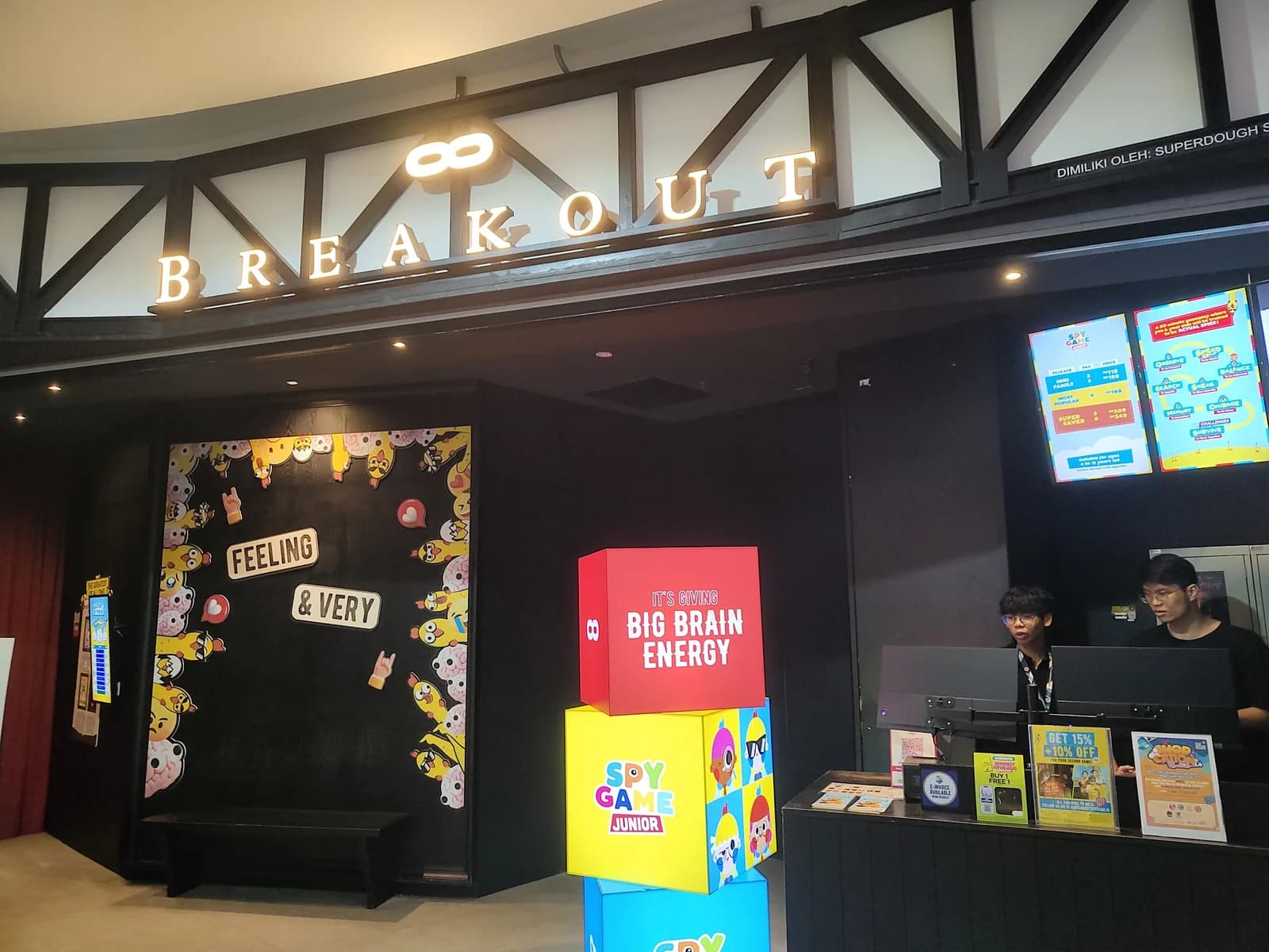 Breakout Melaka - Escape Room & Spy Game Junior