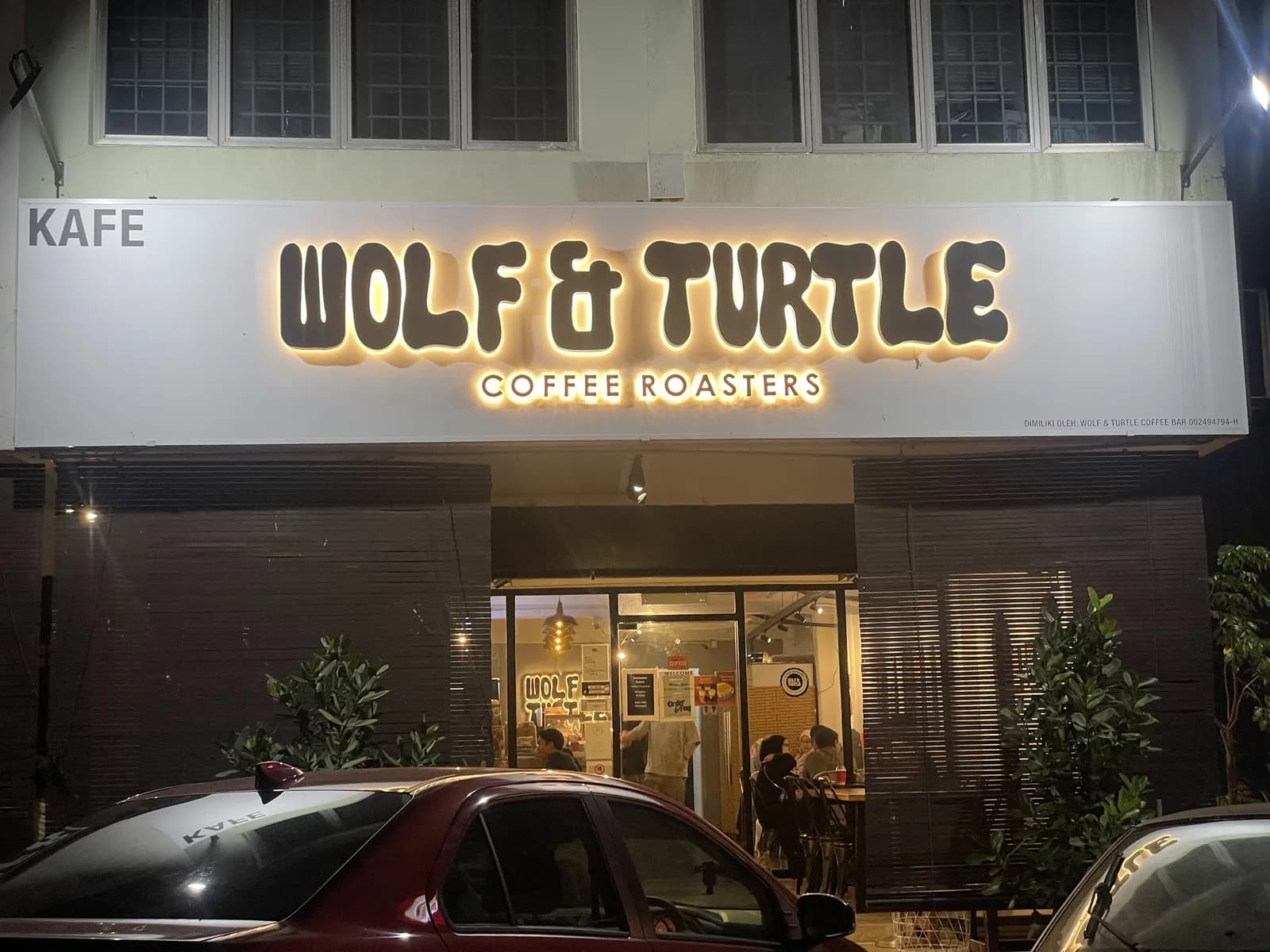 Wolf & Turtle Coffee @ Jalan J Taman Melawati