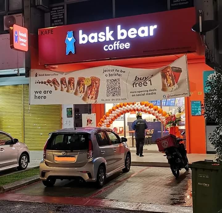Bask Bear Coffee Lakefields Sungai Besi KL