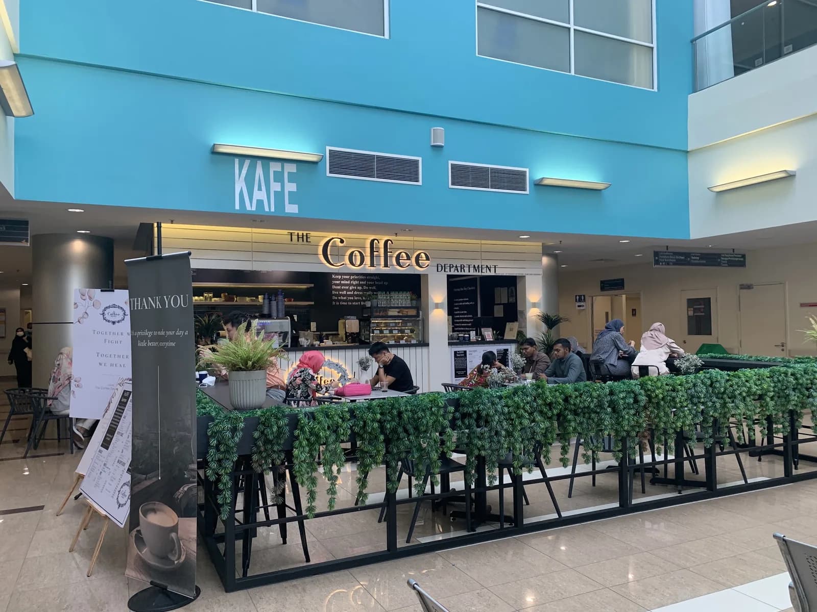 The Coffee Department Presint 7 - Institut Kanser Negara, Putrajaya, W.P Putrajaya (Best Cafe in Putrajaya)
