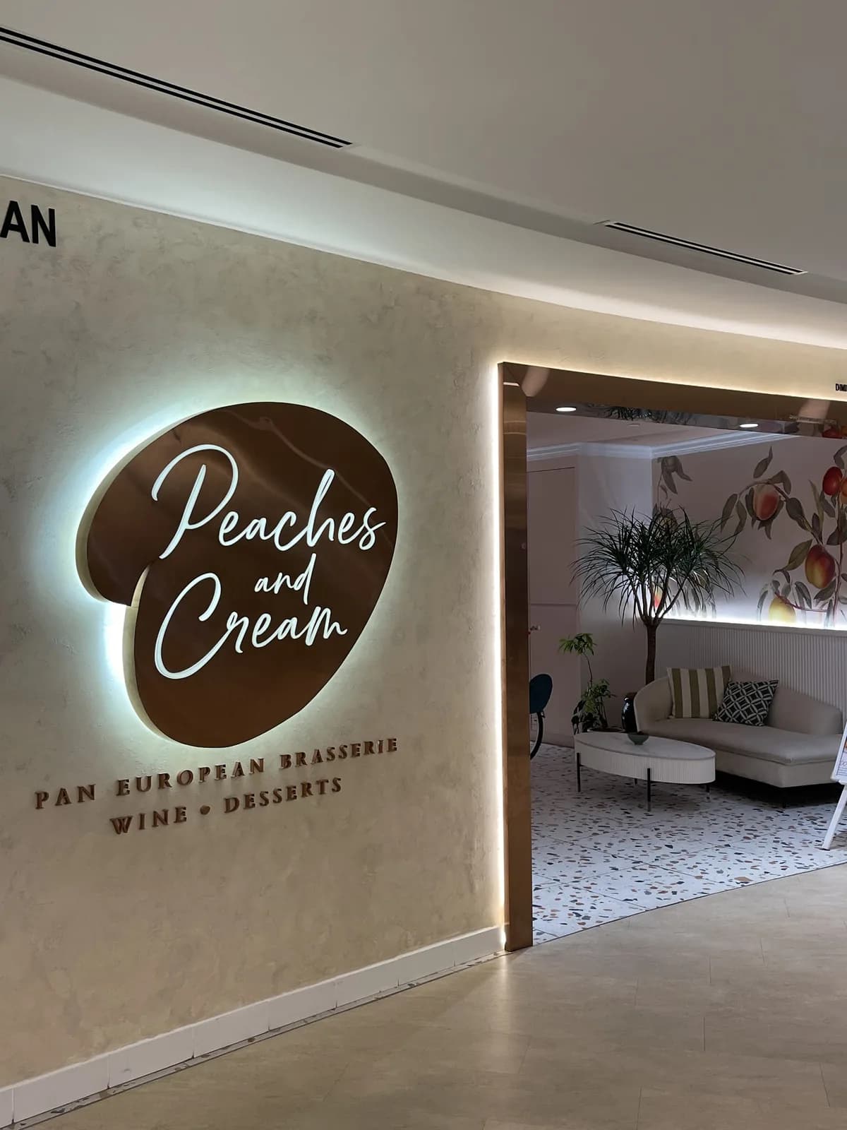 Peaches and Cream Brasserie