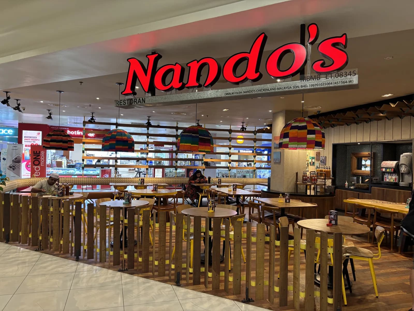 Nando’s Mahkota Parade