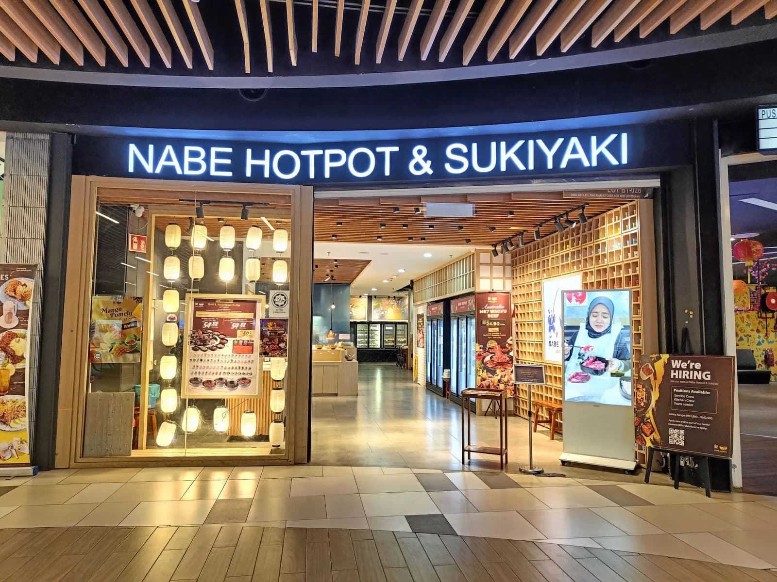 Nabe Hotpot & Sukiyaki - MyTOWN Shopping Centre