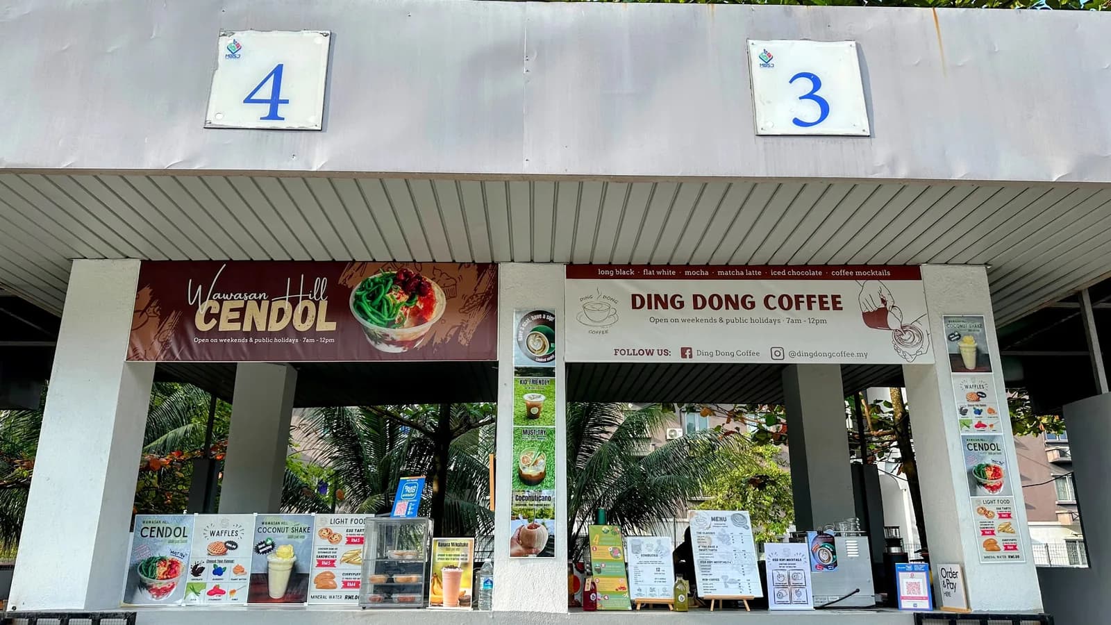 Ding Dong Coffee & Wawasan Hill Cendol