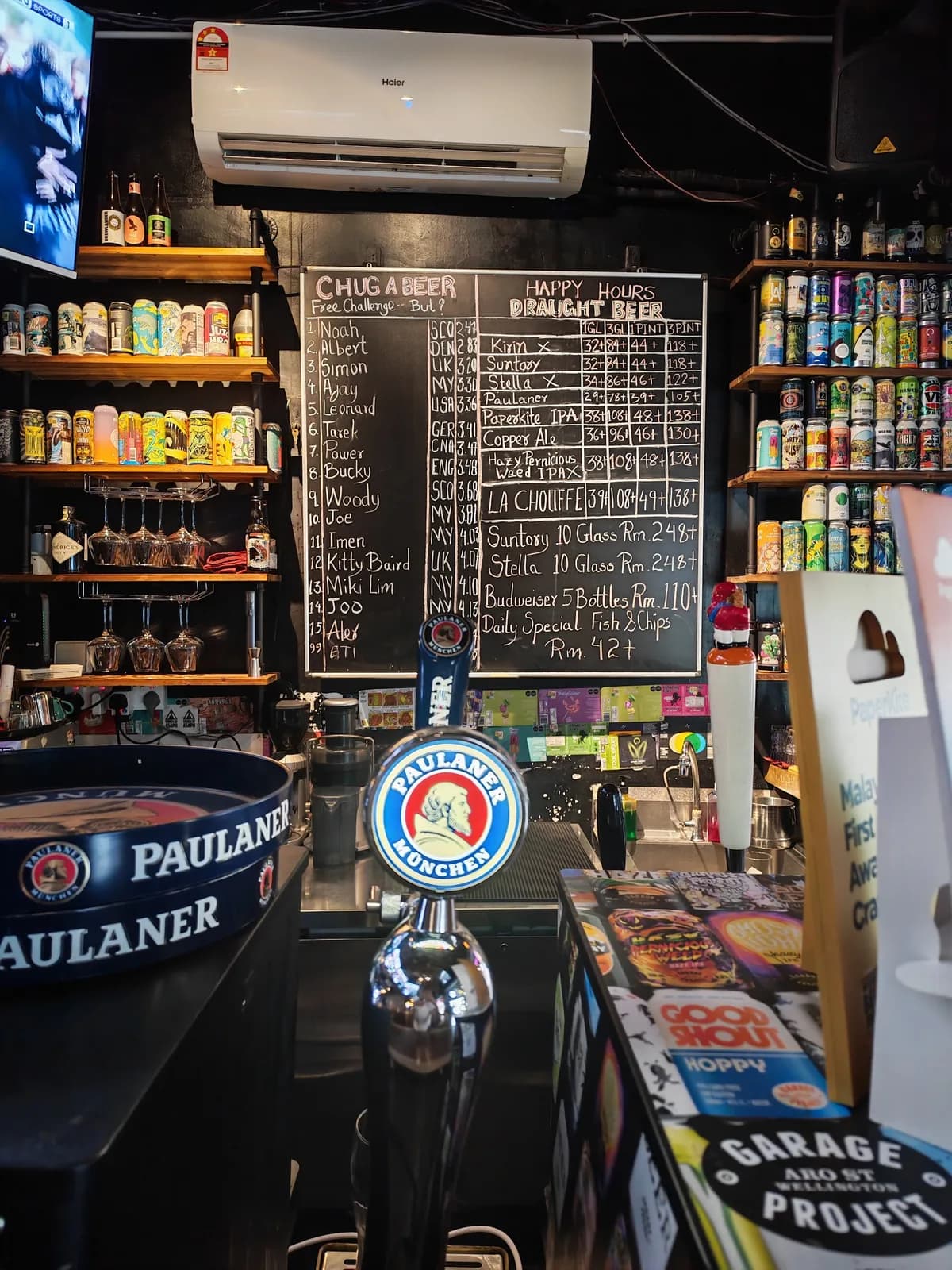 Wellcraft Restaurant and bar Craft beers & Pizza @Hartamas