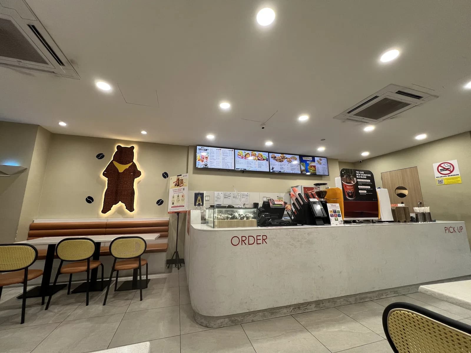 Bask Bear Coffee AmBank Bandar Sri Permaisuri Cheras